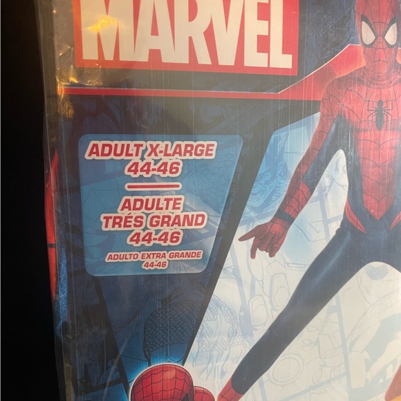 Men’s Spider-Man Halloween costume. Stretchy Body suit - Picture 3 of 3
